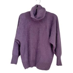 Connie Lavender Cowl Neck Sweater